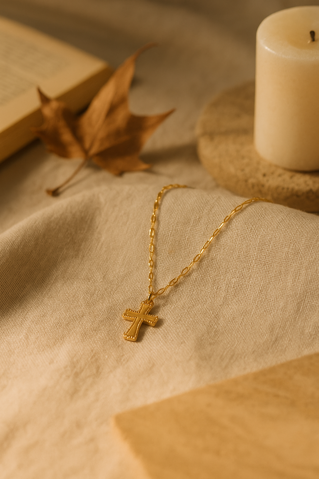 Colar Cruz Clássica