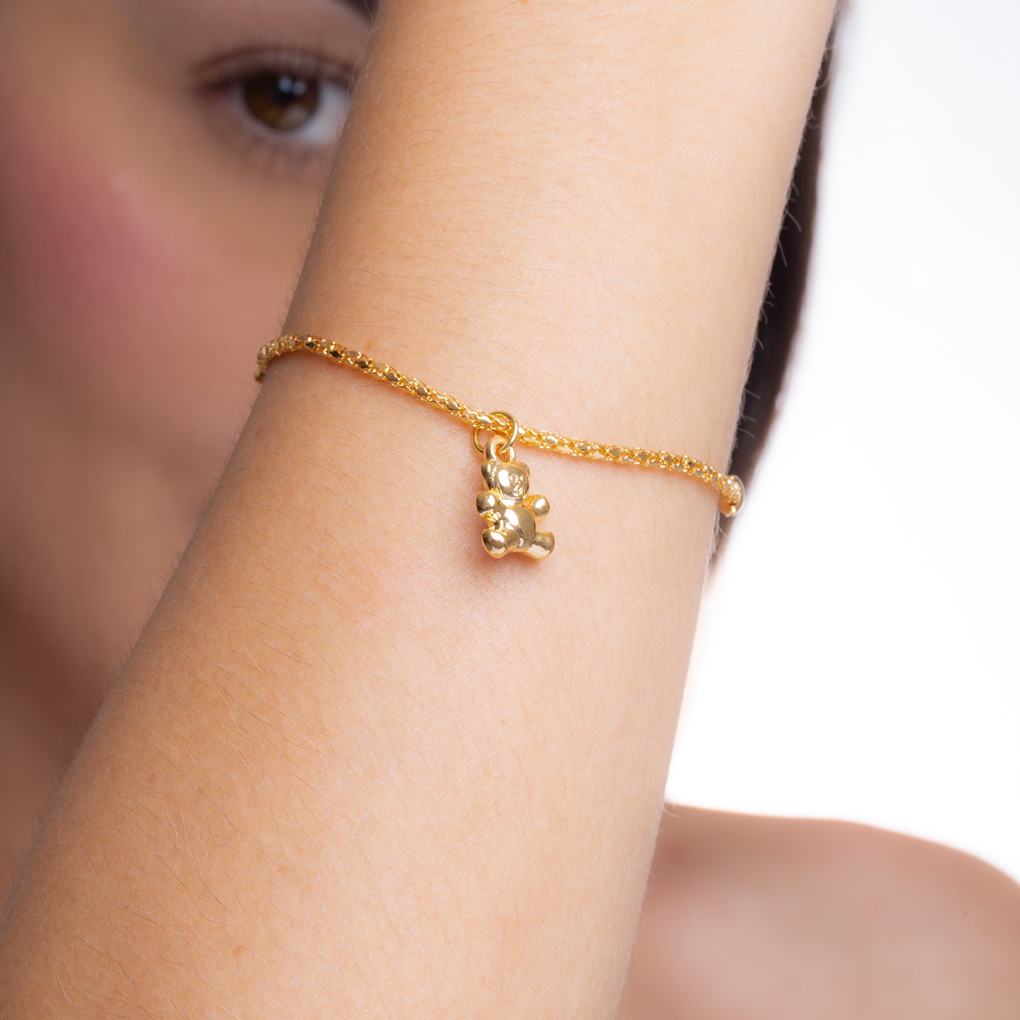 Kit Colar Ursinho Dourado (INFANTIL)