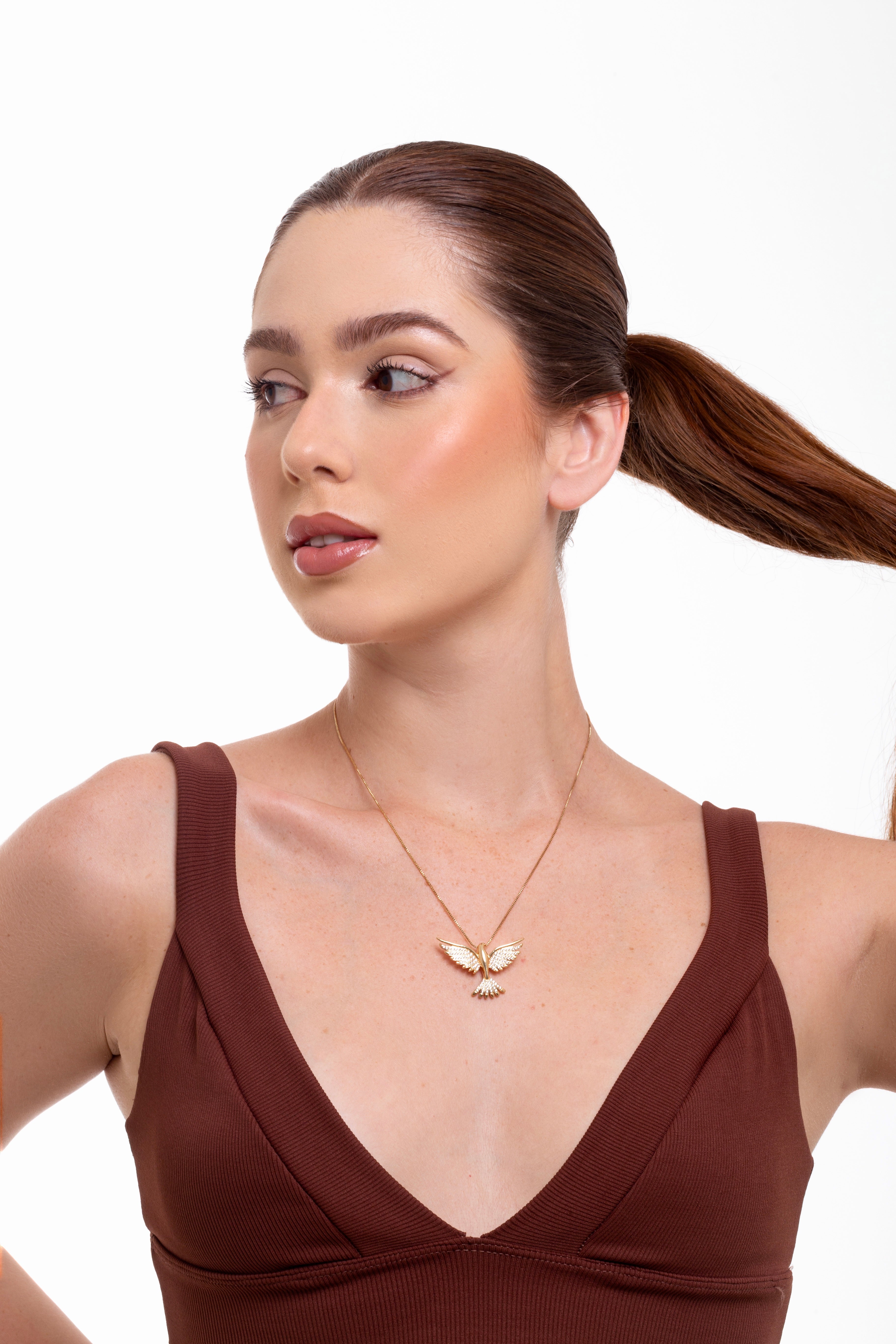 Colar Espírito Santo Dourado