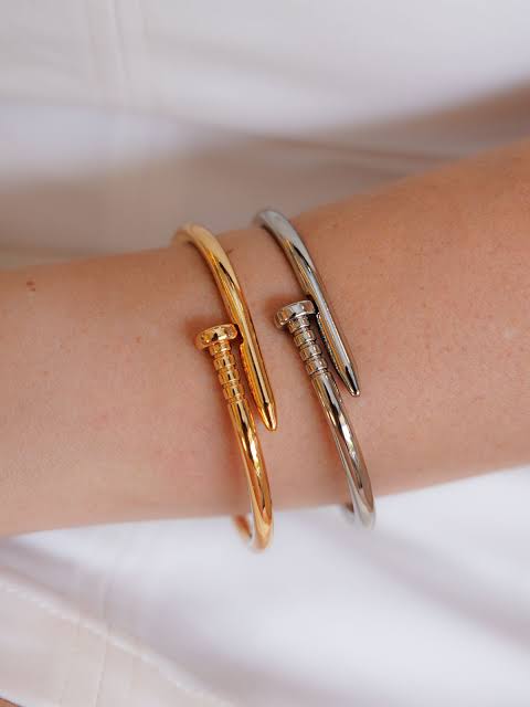 Bracelete Prego - Aço Inoxidável