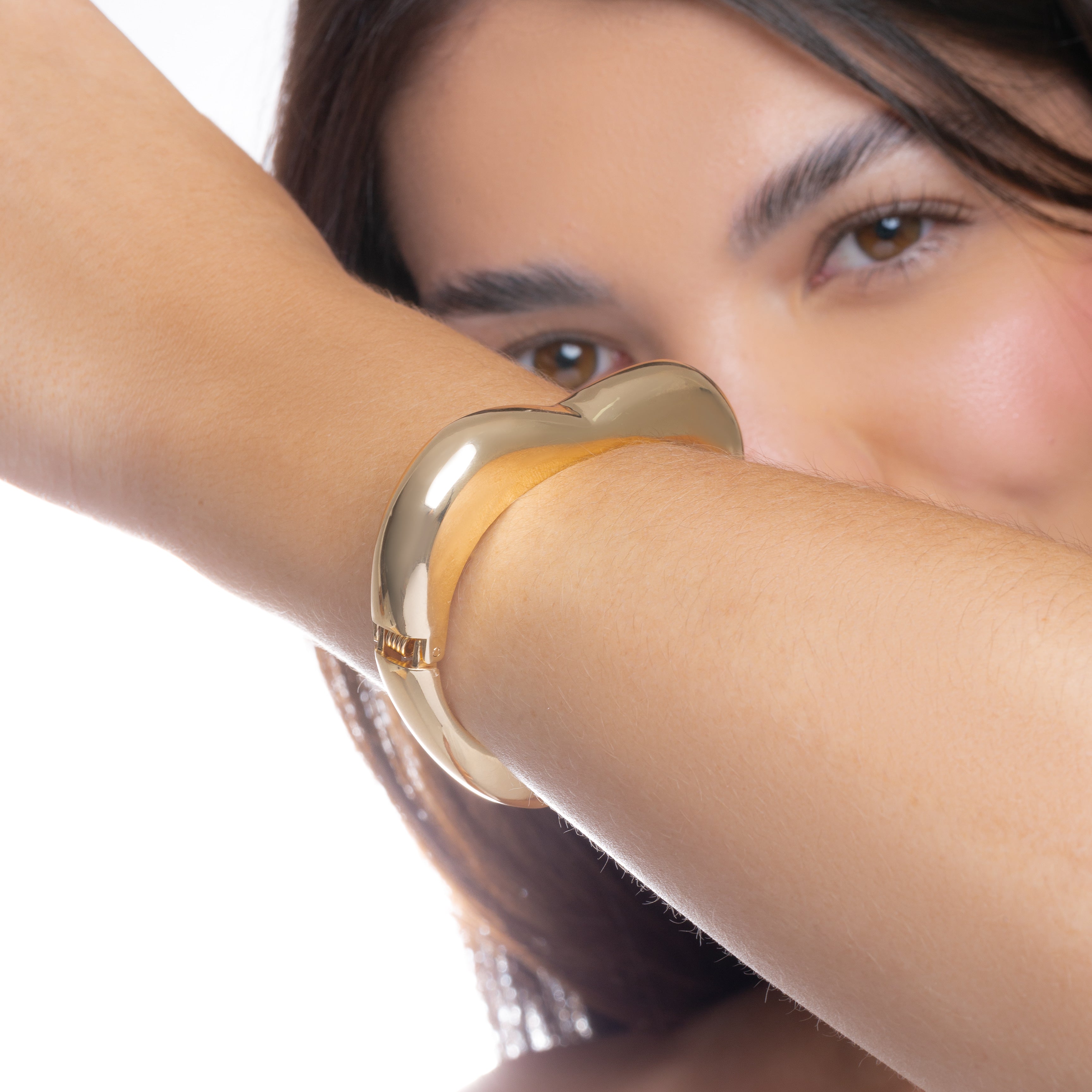 Bracelete Coração Dourado
