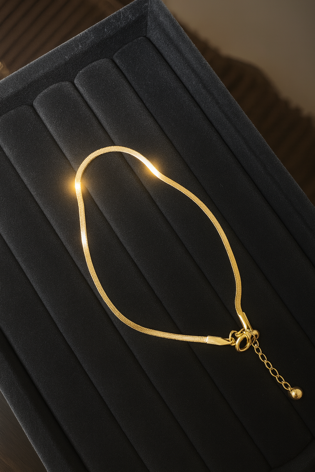 Conjunto Fitinha Dourado – Aço Inoxidável