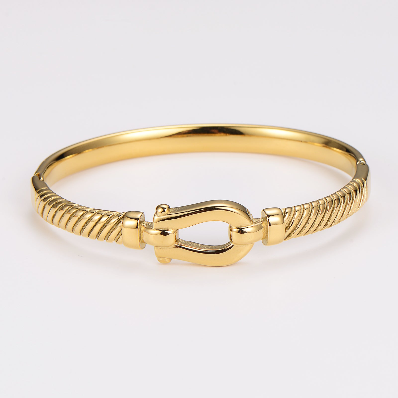 Bracelete Ferradura - Aço Inoxidável